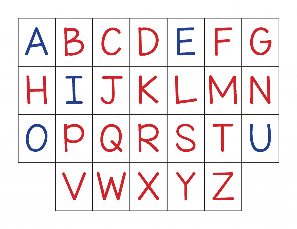 Montessori Alphabet Tiles | Word Building Activities