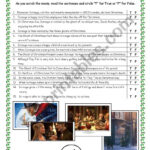 Movie: Disney´s A Christmas Carol (2009)   Esl Worksheet