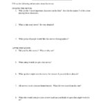 Movie Review Worksheet | High School English Lesson Plans