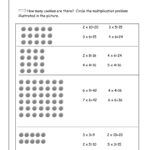Multiplication Array Worksheets From The Teacher's Guide