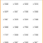 Multiplication Properties Worksheet 5Th Grade 5Th Grade Math
