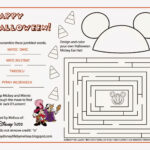 My Disney Life: Halloween Activity Sheet | Halloween