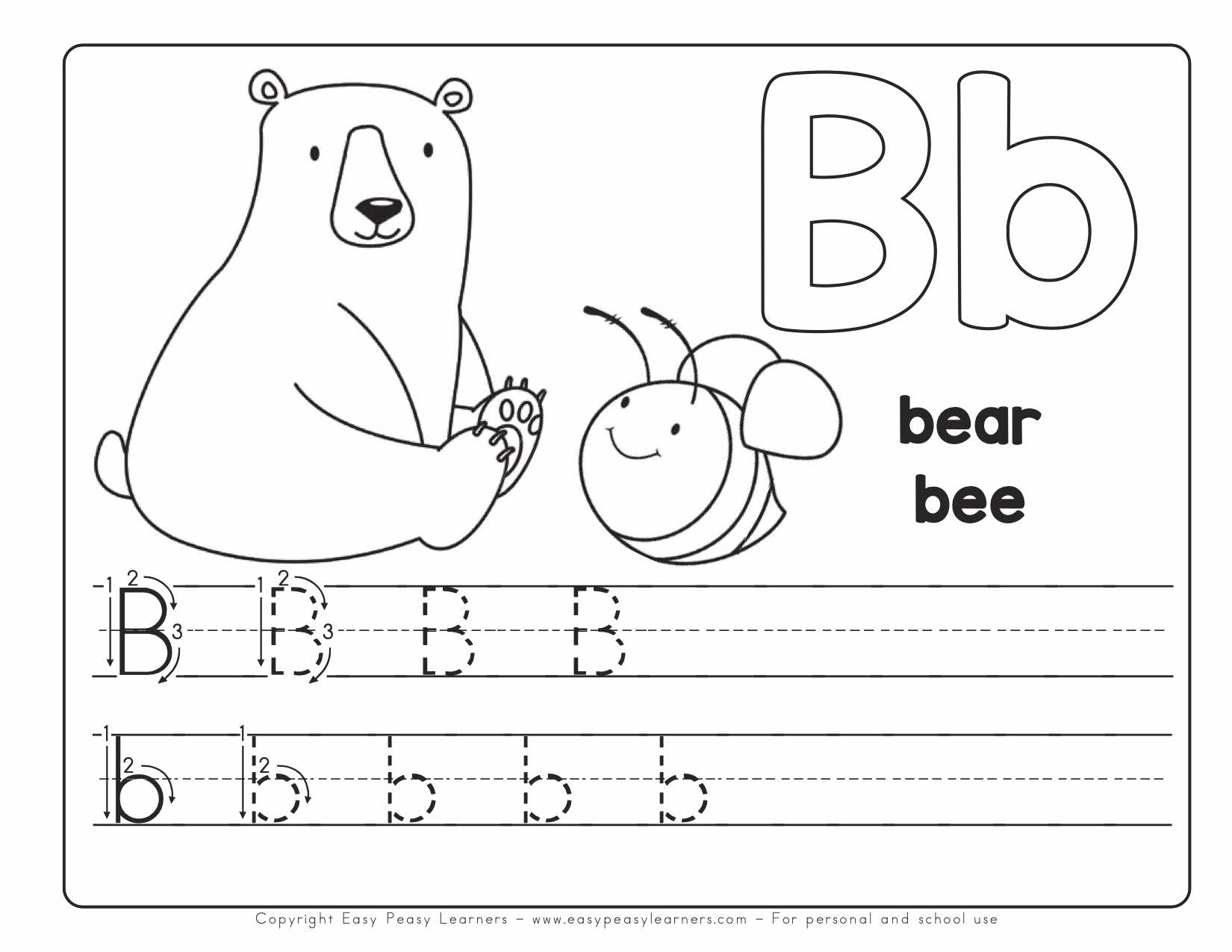 My Printable Alphabet Book Letter Reading Worksheets Awesome with regard to Alphabet Book Worksheets