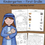 Nativity Worksheet Packet For Kindergarten And First Grade