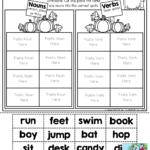 Nouns And Verbs (Sorting) Tons Of Fun Printables! | Nouns