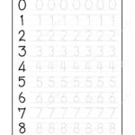 Number Handwriting Worksheets Worksheetacing Numbers