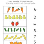 Number Matching Counting And Writing Worksheets Numbers