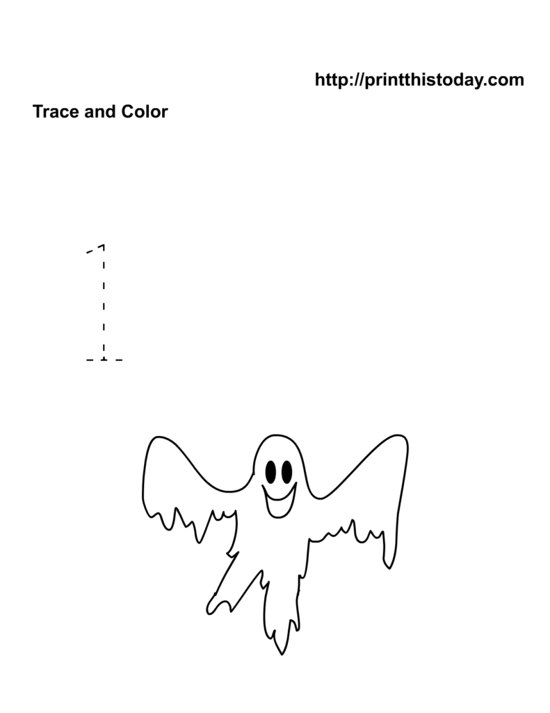 Number One Halloween Math Worksheet | Halloween Math Number One Halloween Math Worksheet | Halloween Math