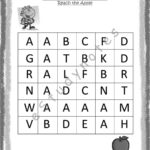 Nursery And Jr. Kg English Worksheets Black And White Prints For Alphabet Worksheets For Junior Kg