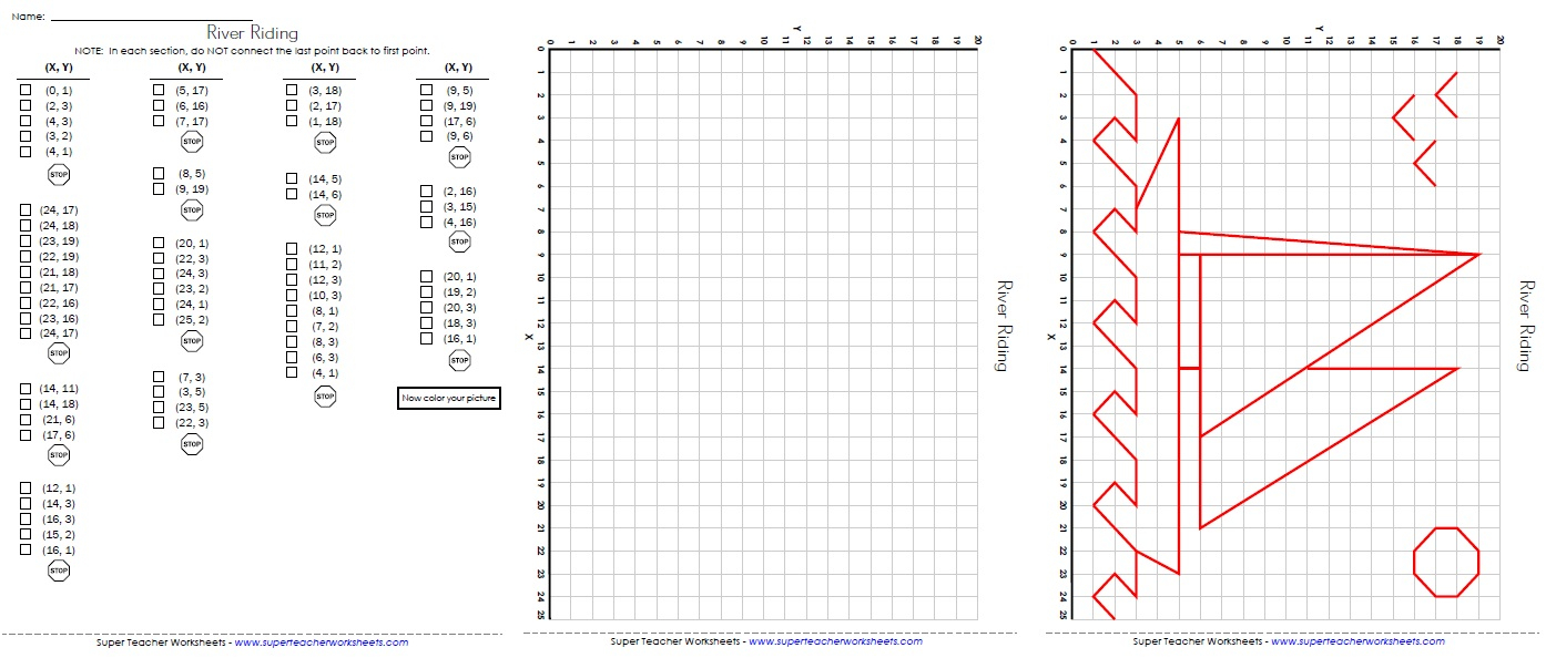 Graphing Ordered Pairs Christmas Worksheet Alphabetworksheetsfree Com