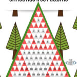 Pascal's Triangle Christmas Tree Patterns Math Activity