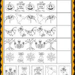 Patterns Math Worksheet For Halloween 884×1,116 Pixels