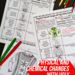 Physical And Chemical Changes, Middle School Science