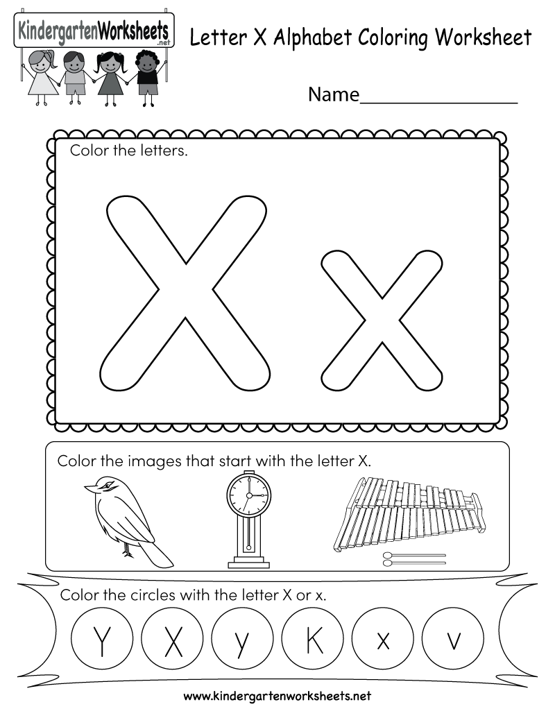 Pin On Alphabet Worksheets with Letter X Worksheets For Toddlers