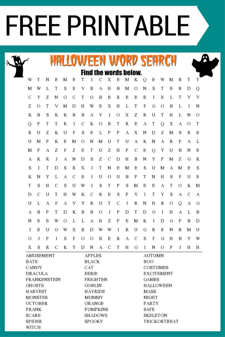 Pin On Free Halloween Printables