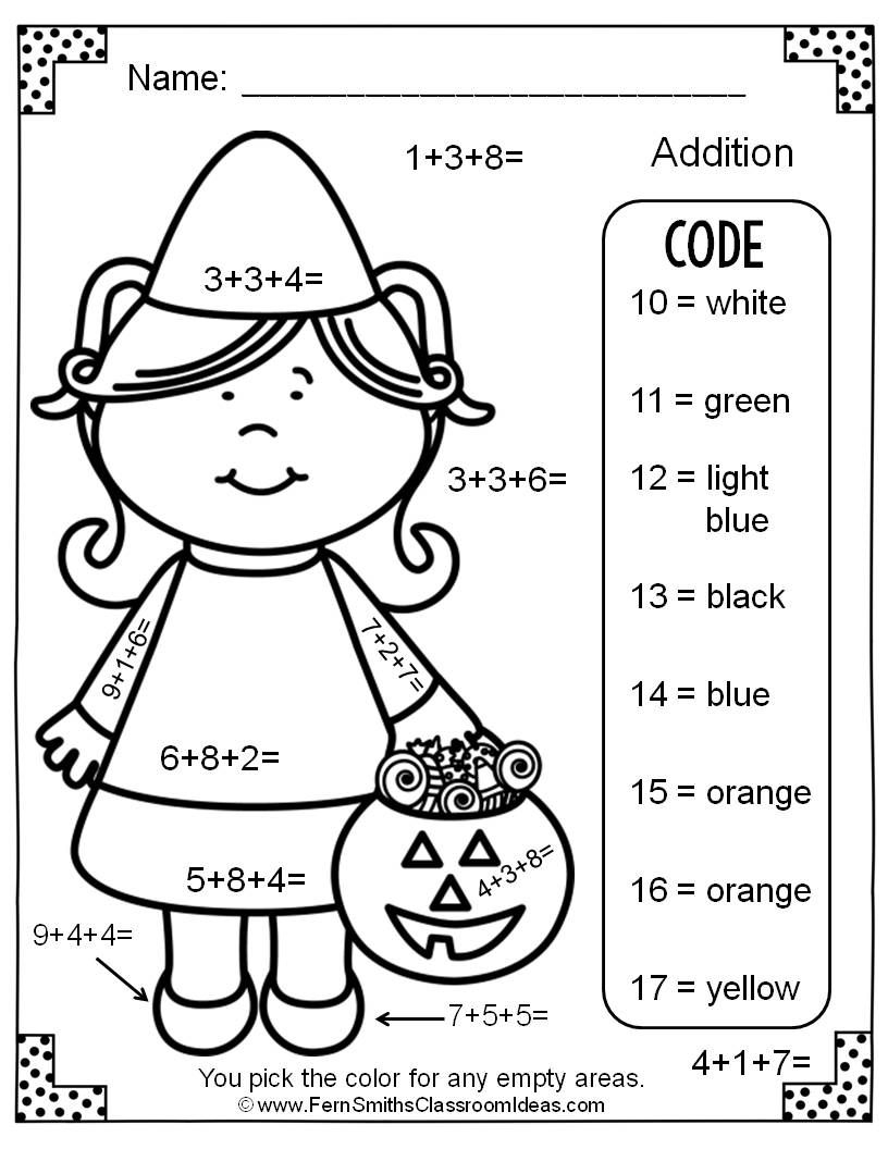 halloween-color-code-adding-worksheets-alphabetworksheetsfree