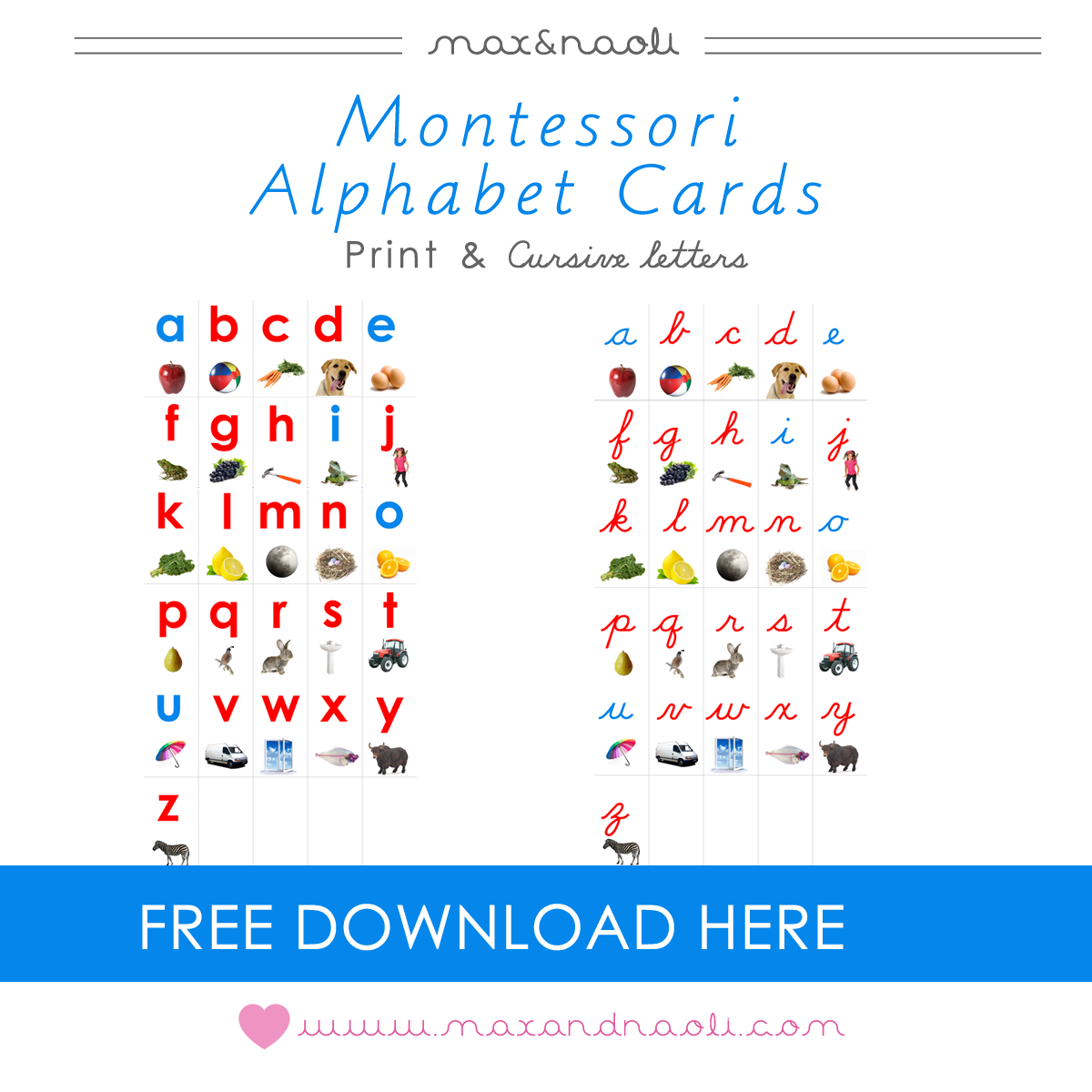 Pin On Montessori Printables