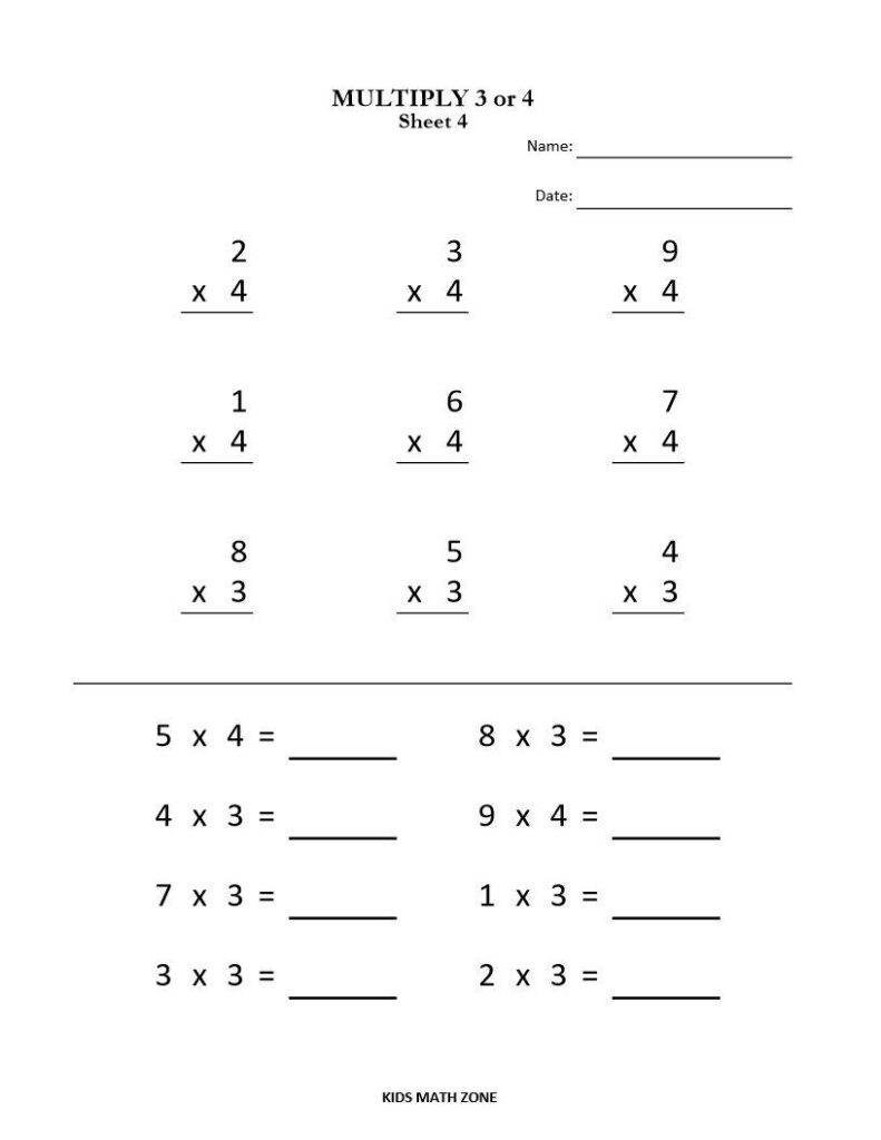 Pin On Multiplication