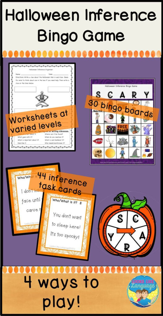 Pin On Speech Therapy: Halloween Activities