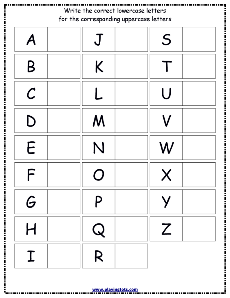 Pin On Worksheets Within Alphabet Worksheets For Lkg