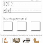 Pin On Writing Activities In My Class Regarding Letter D Worksheets Cut And Paste