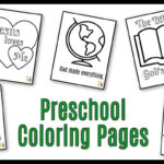 Preschool Coloring Easy Pdf Printables Ministry To Children
