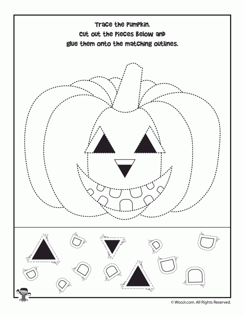 Preschool Halloween Worksheets | Woo! Jr. Kids Activities