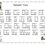 Preschool Letter Worksheets Free Image Ideas Remarkable With Regard To Alphabet Tracing Worksheets For 6 Year Olds