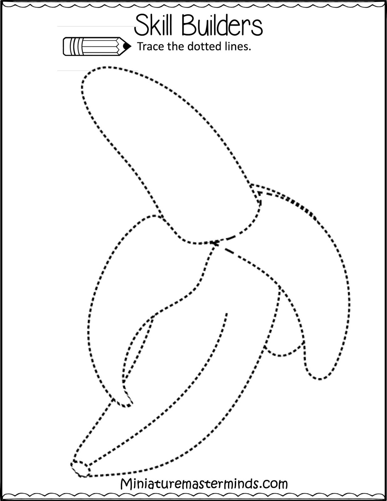 Tracing Drawing Worksheets Pdf | AlphabetWorksheetsFree.com