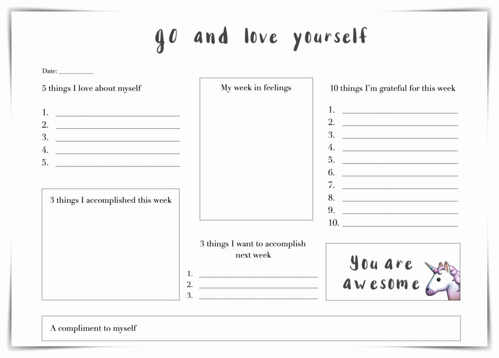 Printable Activities For Adults Fresh Self Esteem Worksheets