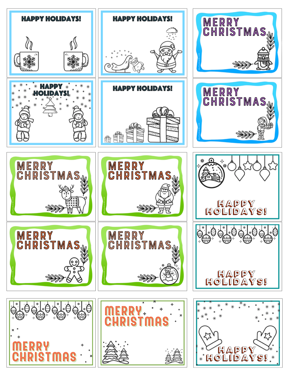 Printable Christmas Cards For Kids To Give To Parents Free Printable printable-christmas-cards-for-kids-to-give-to-parents-free-printable