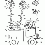 Printable Coloring Connect The Dots Pages Forids Disney To