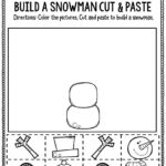 Printable Fine Motor Christmas Preschool Worksheets