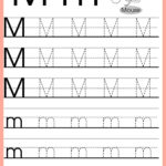 Printable Kids Chore Chart In 2020 | Letter M Worksheets With M Letter Tracing