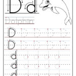 Printable Letter D Tracing Worksheets For Preschool With Regard To Letter D Tracing Sheet