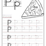 Printable Letter P Tracing Worksheets For Preschool For P Letter Tracing