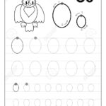 Printable Letter Tracing Alphabet O Black And White Throughout Letter O Tracing Preschool