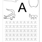 Printable Letters For Preschoolers   Paul's House | Alphabet Intended For Alphabet Tracing A