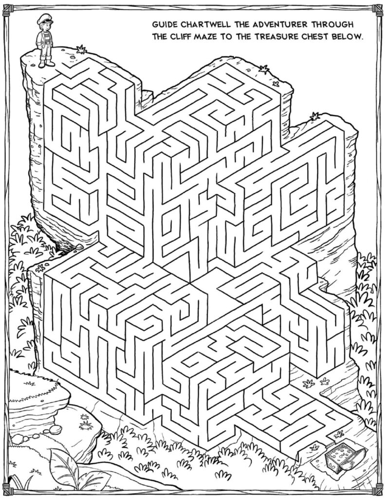 Printable Mazes   Best Coloring Pages For Kids | Mazes For