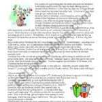 Reading: Christmas In London (Part 1)   Esl Worksheet