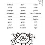 Reading Worksheets: Worksheets Halloween Printouts From The