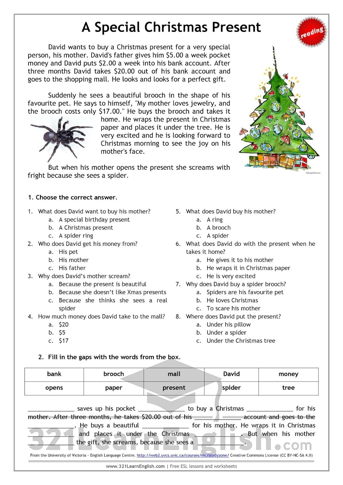 Resultado De Imagen Para Reading Texts For Elementary Level