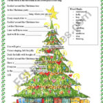 Rockin´ Around The Christmas Tree   Esl Worksheetalyra3
