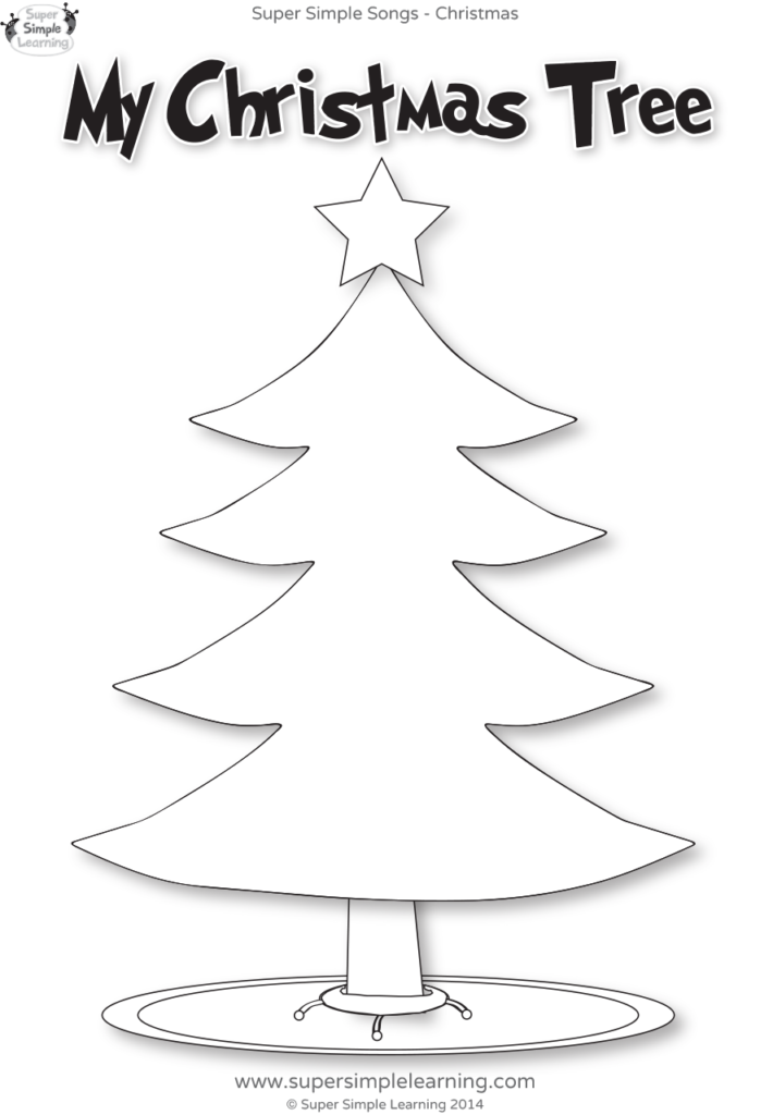 Santa, Where Are You? Worksheet   My Christmas Tree   Super