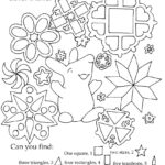 Seek And Finds | Shapes Worksheet Kindergarten, Preschool