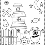 Simple And Fun Halloween Music Activity For Kids. This Set