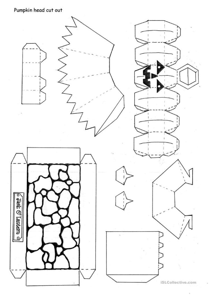 Some Halloween Crafts   English Esl Worksheets For Distance