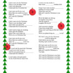 Song Activity   All I Want For Christmas Is You   English