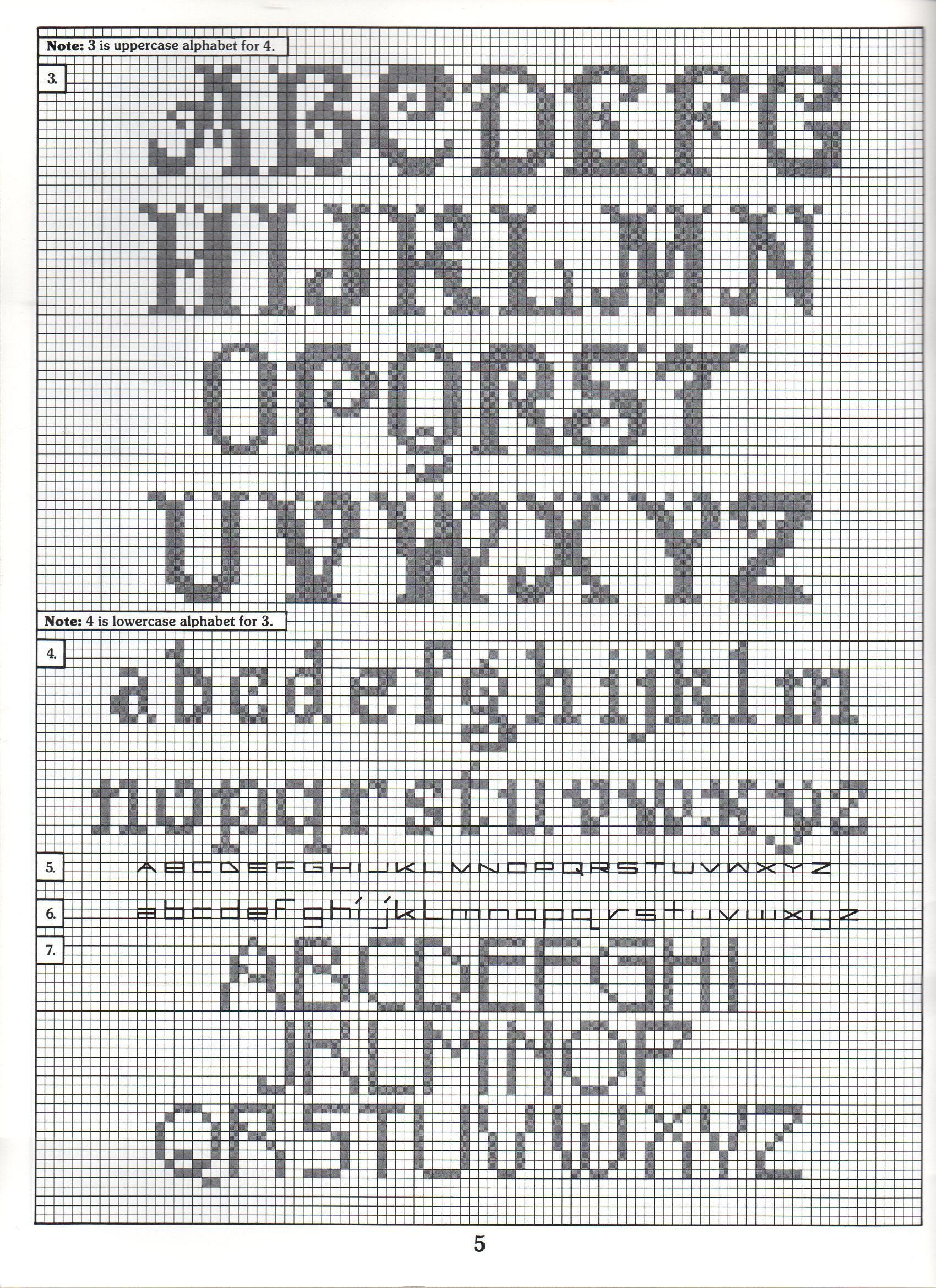 Specific Alphabet Cross Stitch Cross Stitch Number Chart