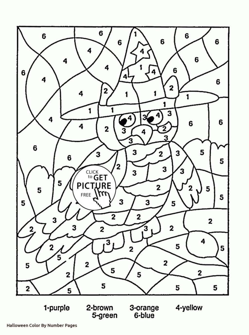 Splendi Halloween Multiplication Coloring Worksheets